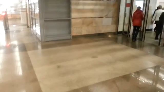 Лифт на станции метро Саларьево