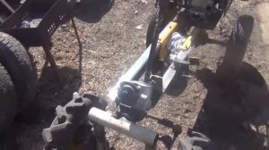 Минитрактор из рамы мото блока УРАЛ №2