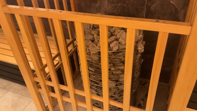 Электрокаменка для русской бани (банная печь) ЭКМ Зевс 21 кВт в банном комплексе, ЧАСТЬ 1 смотреть онлайн