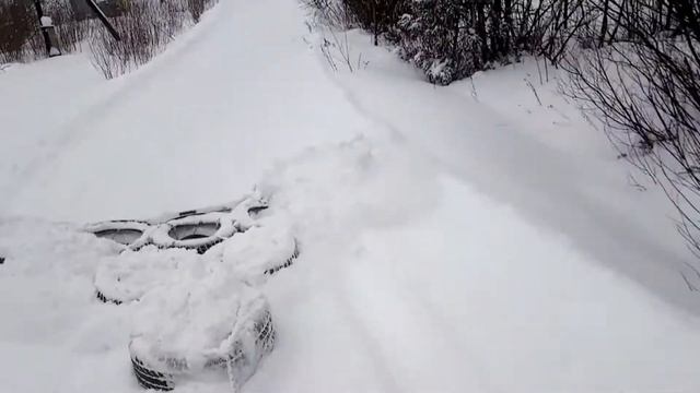 20180207 уборка снега с дороги модернизированным скребком смотреть онлайн