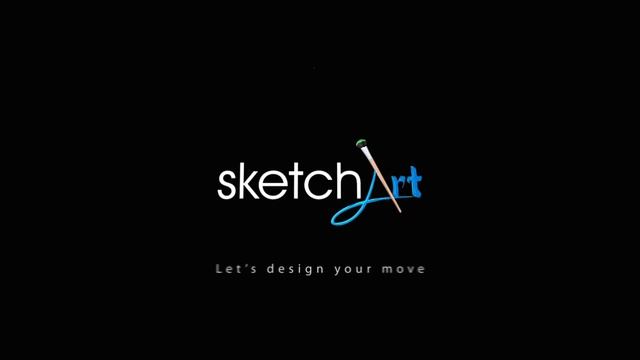 Sketch Art - Stylish Glitch Logo Reveal Animation in After Effects смотреть онлайн