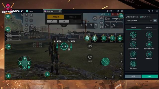 Best Memu Play Free Fire Key Mapping, Keyboard and Mouse Control, Sensitivity, Joystick problem! смотреть онлайн