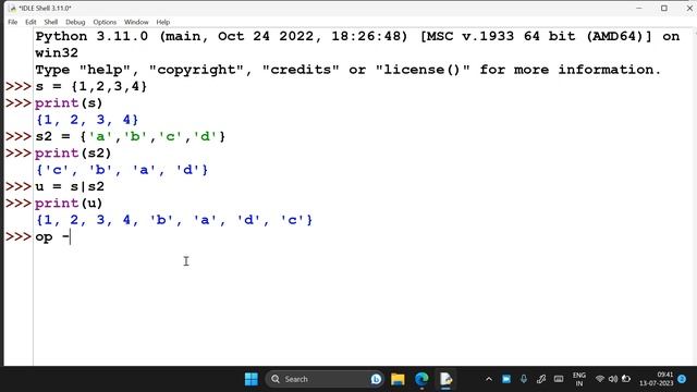 SET OPERATIONS in Python | 12th Computer Science | Chapter 9 Important Five Mark | Tamil смотреть онлайн