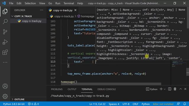 Creating Hyperlinks - Tkinter Labels смотреть онлайн