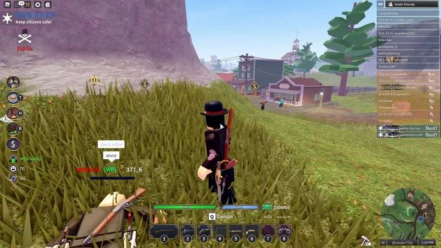 Toxic Veteran Vs Black Hats.....[Roblox Wild West] смотреть онлайн