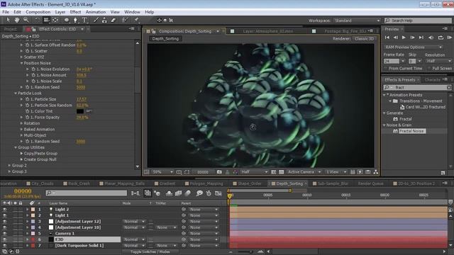 Element 3D Новые возможности - Часть 2! After Effects VideoCopilot На русском. Перевод от JCenterS смотреть онлайн
