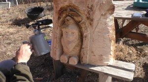 Лавочка своими руками из горбыля, «в гостях у гнома»