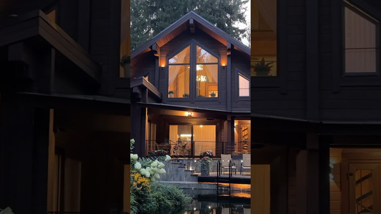 Деревянные окна в 2024 году | Строительство загородного дома #строительстводомов #современныйдом смотреть онлайн