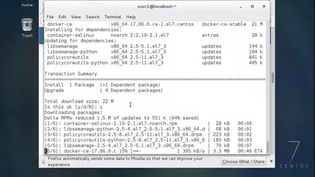 Installing Docker On CentOS7 (64 bit ) смотреть онлайн