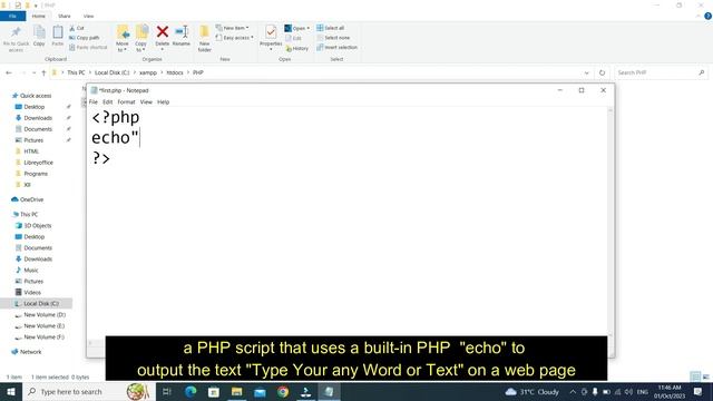 How to Create and Run PHP Program in XAMPP | How to Run PHP Program | Run PHP Program on XAMPP|#php смотреть онлайн