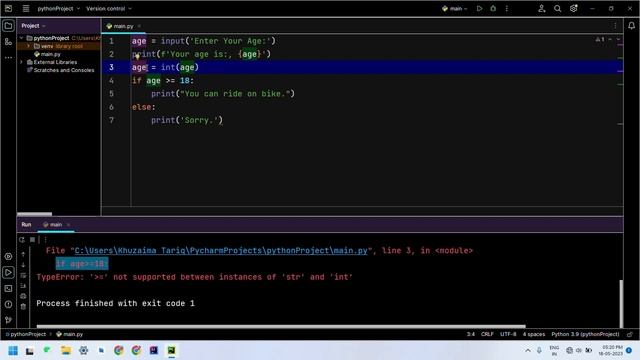 #18 How to take input from user in python | codetrix смотреть онлайн