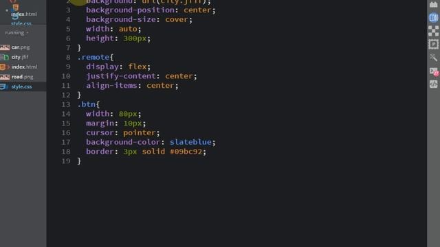 CAR RUNNING HTML,CSS AND JAVASCRIPT смотреть онлайн