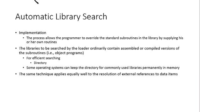 Machine independent loader features-Loader options and automatic library search|MODULE 4 смотреть онлайн