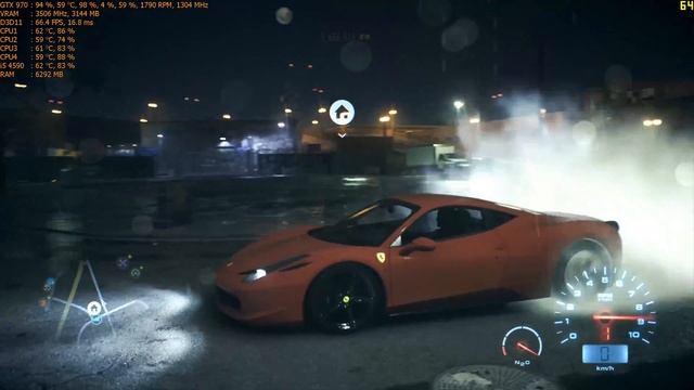 Need For Speed 2015 - Ferrari Italia 2009 - Strix GTX 970 Non OC смотреть онлайн