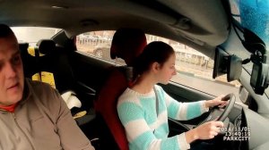 Разворот на тэ образном перекрестке !Неправильный вариант !