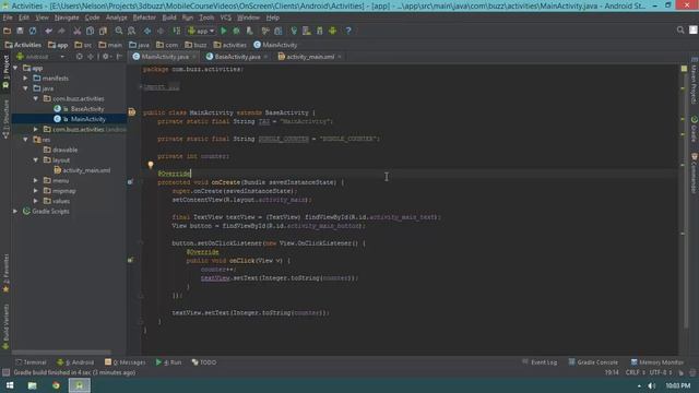 ? Activity Lifecycle (1) • Intro to Android Development • Mobile App Development Android • (Pt. 12) смотреть онлайн