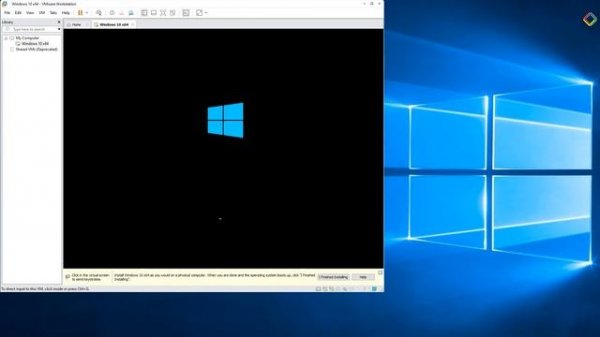 Install Windows 10 to VMware Workstation 16 Pro (установка и настройка)