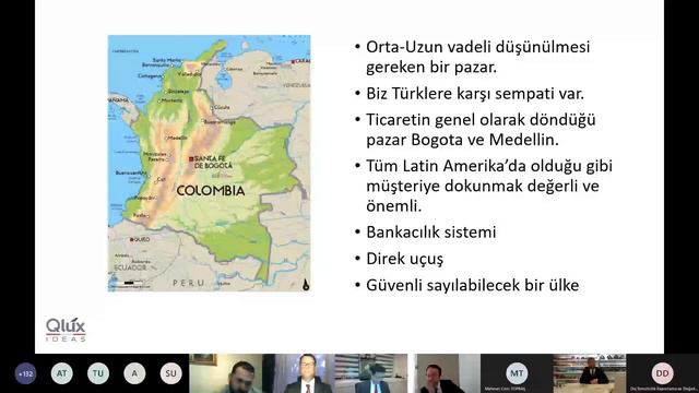 Ticaret Müşavirlerimizle Elektronik Sohbetler: Kolombiya смотреть онлайн