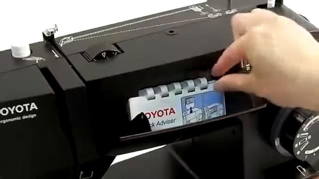 Швейная машина Toyota Super J34 Обзор смотреть онлайн