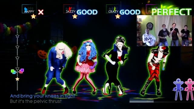 CrazyElders Dancuje - Just Dance 4 - Halloween Thrills - Time Warp смотреть онлайн