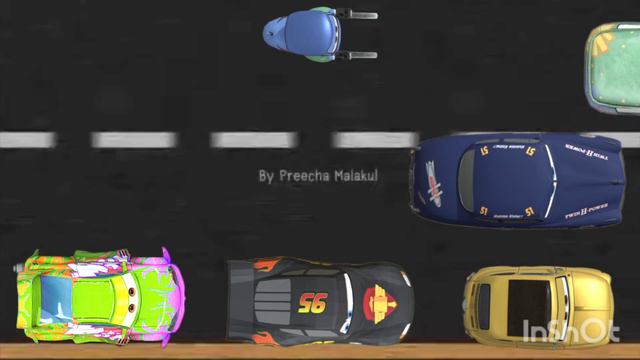 Doc Hudson vs Fillmore vs Wingo vs Luigi vs Guido vs black Lighting McQueen vs Mater the greater смотреть онлайн