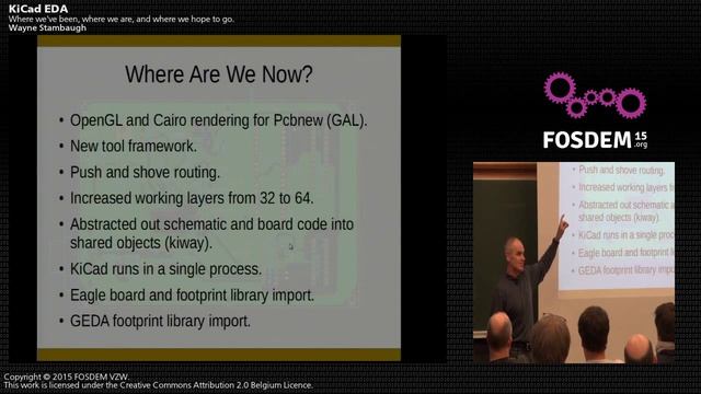 KiCad at FOSDEM 2015: Where we've been, where we are, and where we hope to go смотреть онлайн