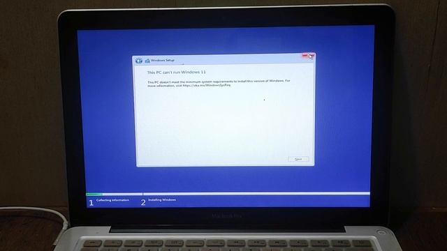 How To Install Windows 11 On Macbook Pro 2012 MD101 Using Boot Camp Assistant