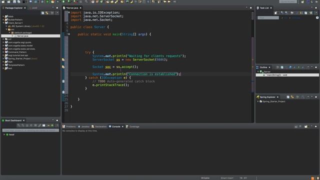 Socket Programming in Sinhala 2 - Client Server Connection Establishment смотреть онлайн