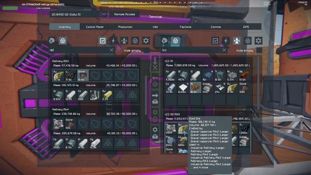 #08: База 2 - строю базу на планете Edfu и катаюсь на пузотерке. Stargate Dimension Space Engineers смотреть онлайн