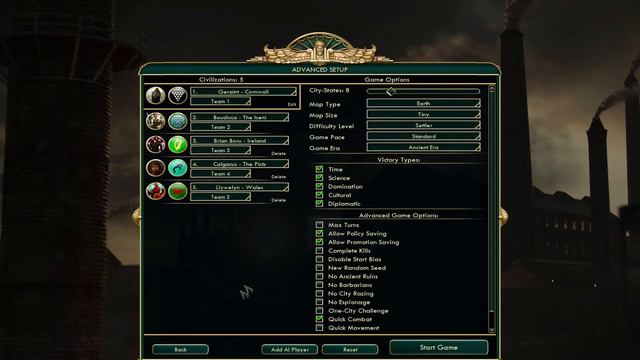 Civilization 5 Celtic Civilizations - Mod Showcase