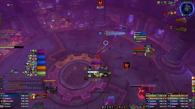 De Other Side - Mythic Dungeon 15 + Vengeance Demon Hunter Tank POV смотреть онлайн