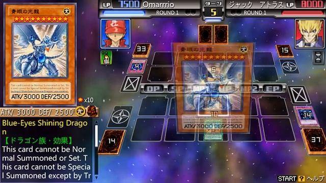 Yu-Gi-Oh! 5D's Tag Force 6 - Blue-Eyes Shining Dragon! Seto Kaiba Vs. Jack Atlas! смотреть онлайн