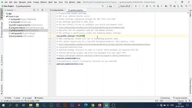Android Tutorial Beginners 10 Describe about Gradle Script Files in android 2020 #AtmanirbharBharat смотреть онлайн