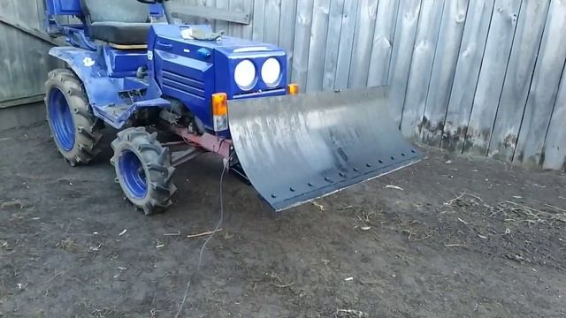 Отвал на минитрактор кмз хтз т012 своими руками смотреть онлайн