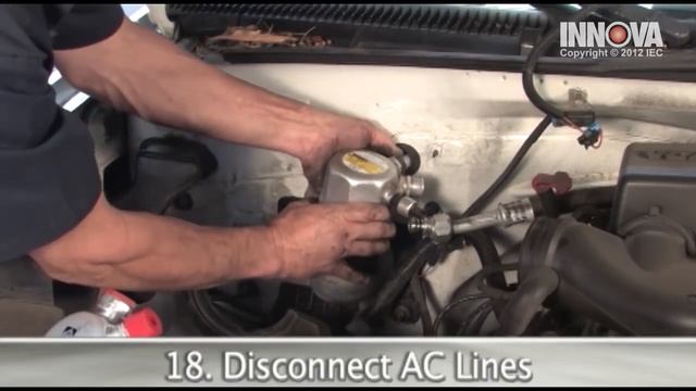 How to change AC Compressor, Receiver Dryer and Orifice Tube - 1997 GMC Sierra смотреть онлайн