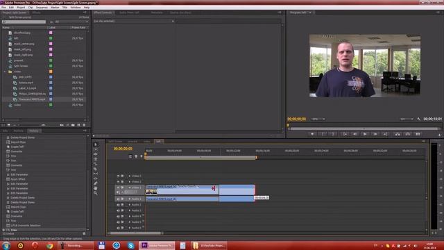 Adobe Premiere Effects - Радиальный срез экрана (Split Screen) смотреть онлайн