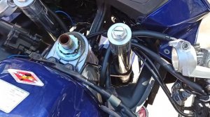 замена замка зажигания хонда вфр 800 втек (часть1)