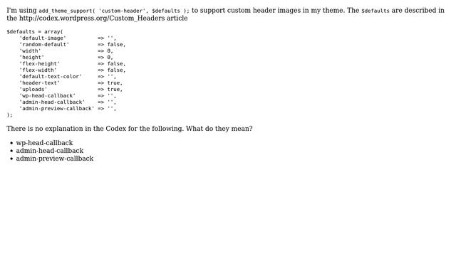 Wordpress: Adding theme support for a custom header image смотреть онлайн