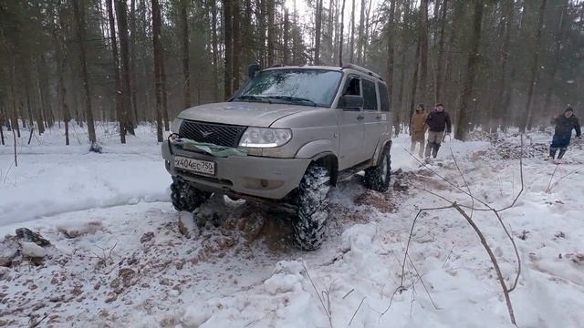Снежная покатушка с Jeep Custom  или Offroad Jeep и Уаз