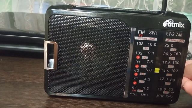 Слушаем СВ и КВ диапозоны на новом приемнике. смотреть онлайн