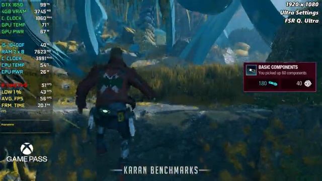 Guardians of the Galaxy | Patch 2.2 | GTX 1650 Super | GTX 1650 | GTX 1050 Ti #pcgamepass смотреть онлайн