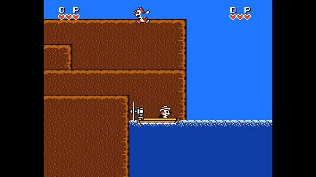 Chip 'N Dale: Rescue Rangers NES/Famicom Playthrough, Чип и Дейл Dendy смотреть онлайн
