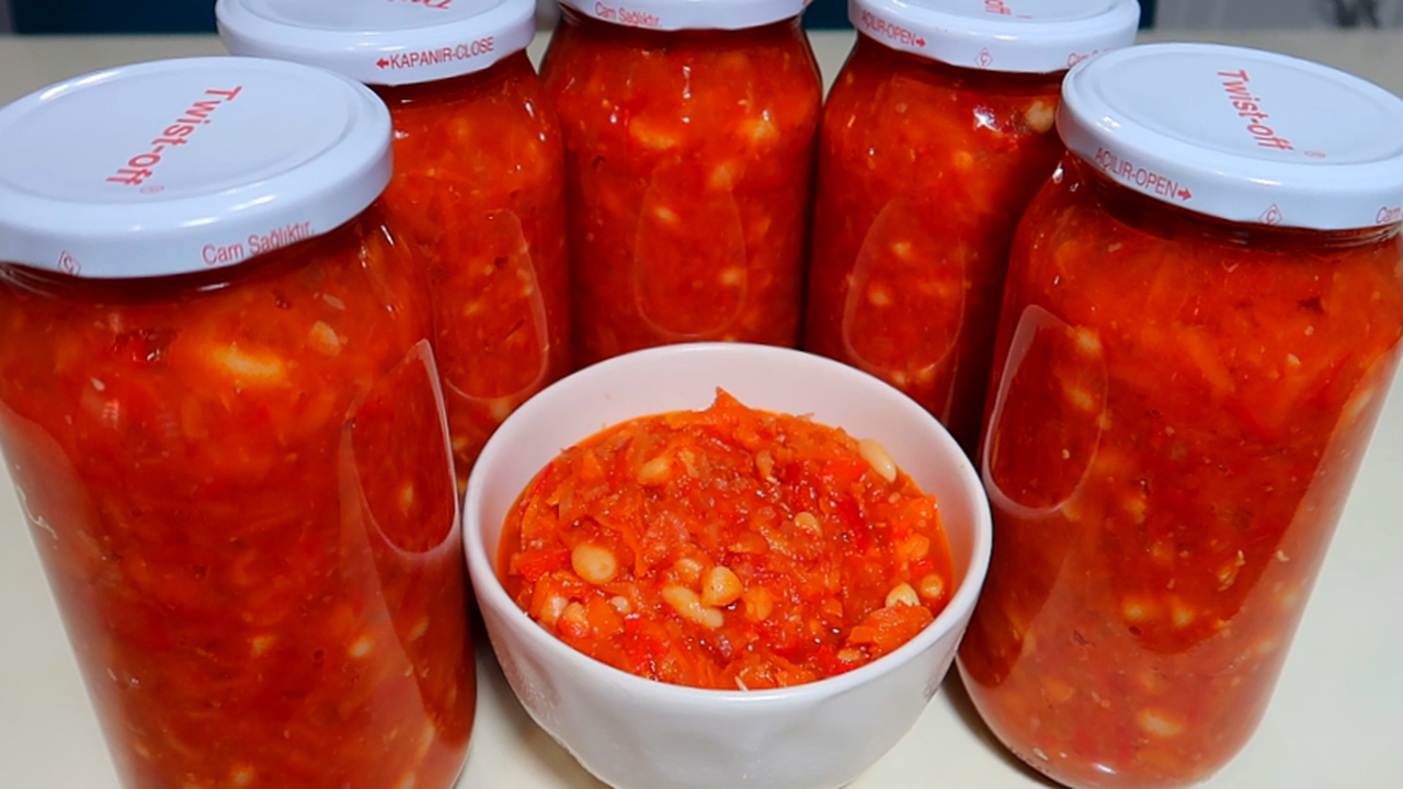 САЛАТ ИЗ ФАСОЛИ НА ЗИМУ. Царская Закуска на зиму! И никакого Мяса не нужно! смотреть онлайн