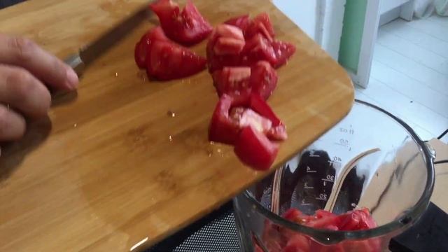 Диета Дюкана. Этап Чередование. 12 неделя. Видео рецепт томатного супа Гаспачо смотреть онлайн