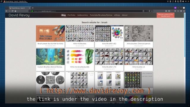 Extras brushes for Krita 4 смотреть онлайн