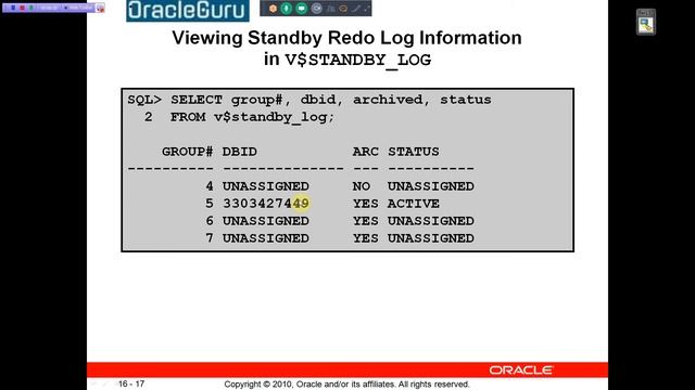 Chapter 16 || Monitoring a Data Guard Configuration смотреть онлайн