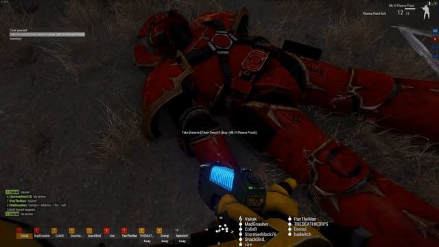DROP PODDING INTO WORLD EATERS | ARMA 3 40K смотреть онлайн