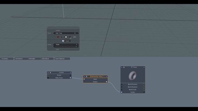 Boolean Channel to Toggle Visibility in modo 601 смотреть онлайн