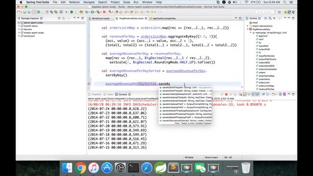 Apache Spark - Save the output смотреть онлайн