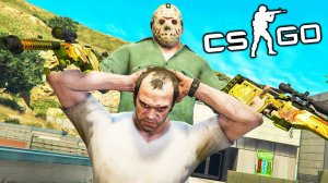 ДЖЕЙСОН ВУРХИЗ МАНЬЯК ПОЙМАЛ ТРЕВОРА КС ГО МОДЫ! ОБЗОР МОДА CS:GO веселая игра как мультик для детей